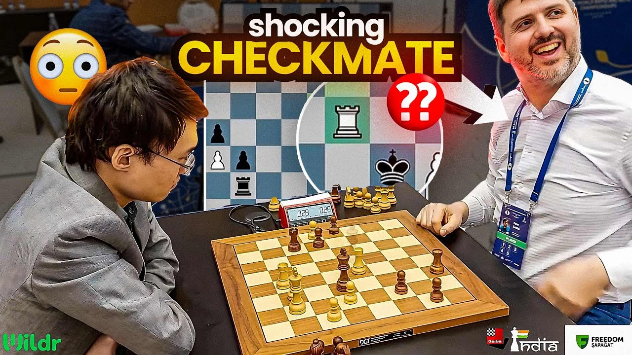 Whatttt! Mate out of the blue | Peter Svidler vs Yu Yangyi | World Blitz 2023