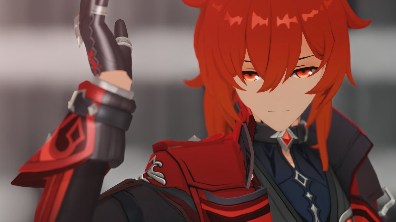 【原神/mmd】ディルック×CH4NGE【4K/FPS】