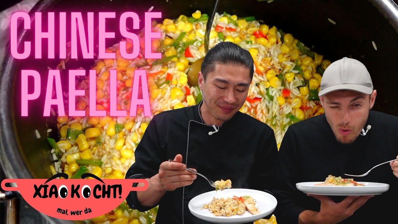 XIAO kocht mit SAM eine CHINESISCHE PAELLA! MIT LACHS!