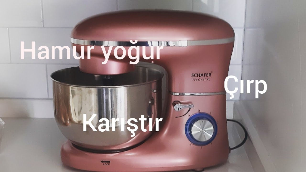 schafer prochef xl stand mikser tanıtımı / Standı Mikser/schafer prochef xl stand mutfak şefi