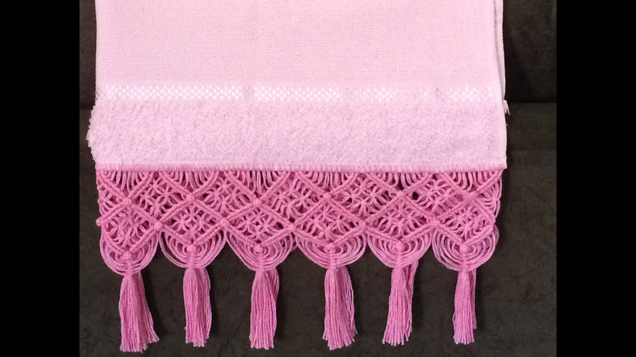 Macramé - Barrado simples e fácil
