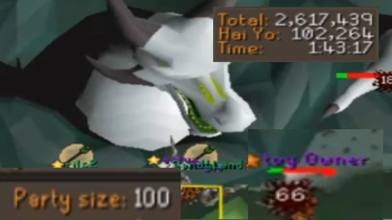 100-Man Scale 0 Death Olm | 2.6M+ Point Raid