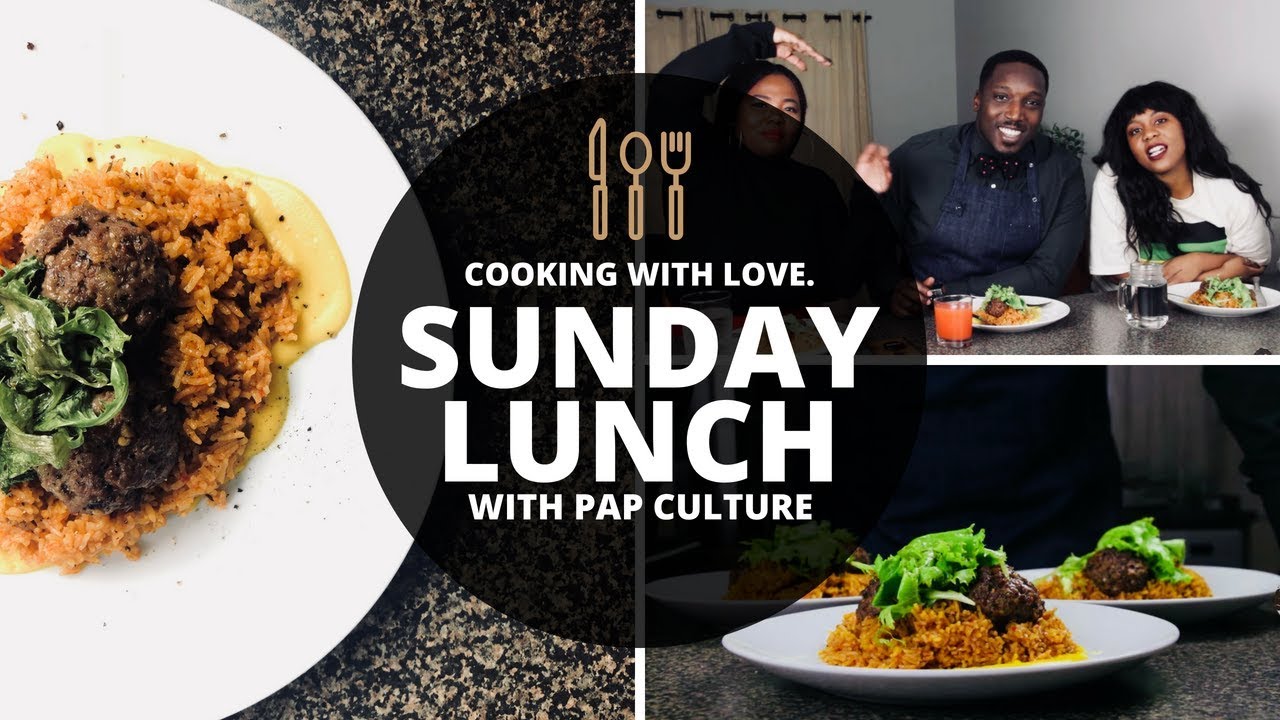 COOKING WITH LOVE (ft. Chef Eros) |  Sunday Lunch with Pap Culture