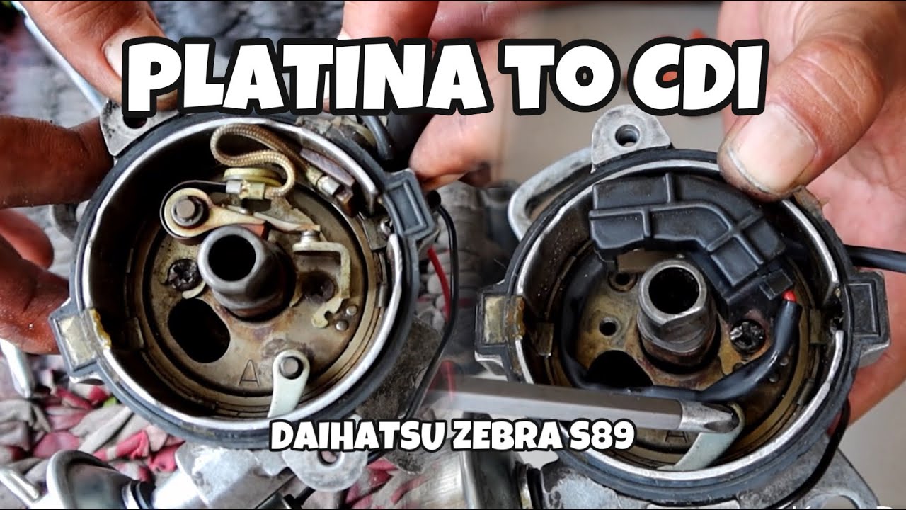 MENGGANTI PLATINA KE CDI DAIHATSU TANPA GANTI DELCO
