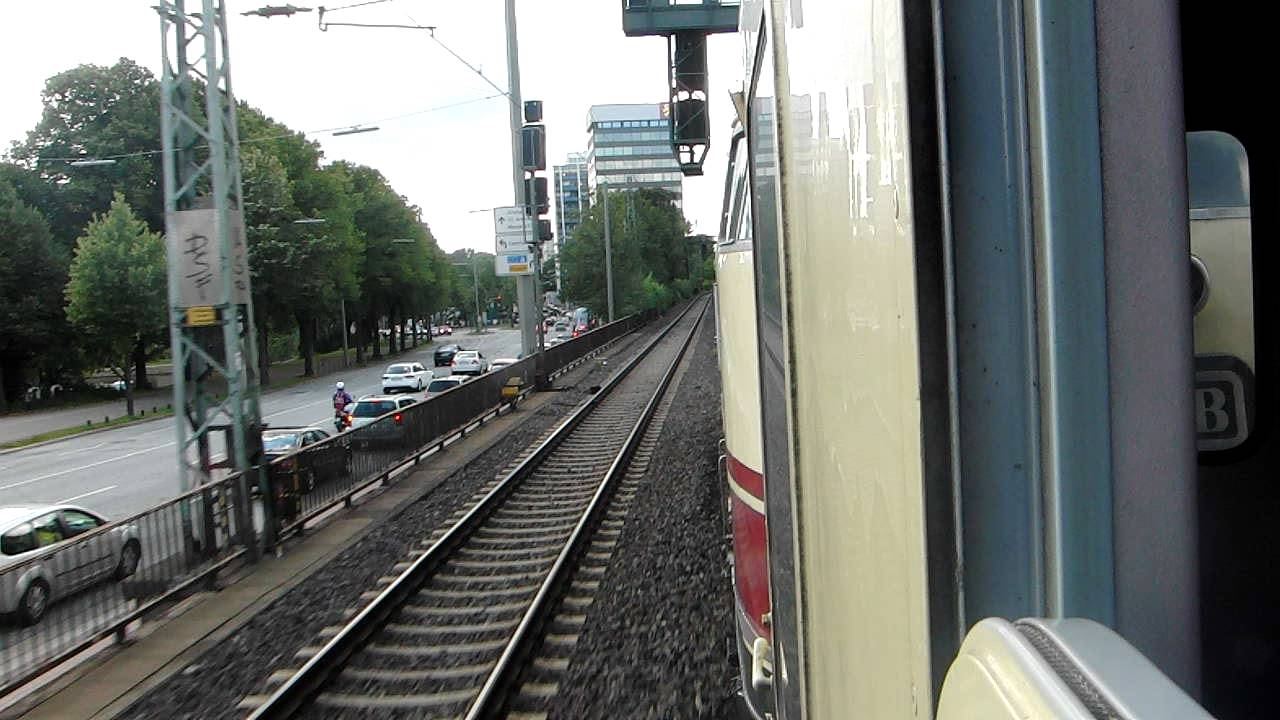 Mit der 103 vom Hauptbahnhof nach & durch Dammtor