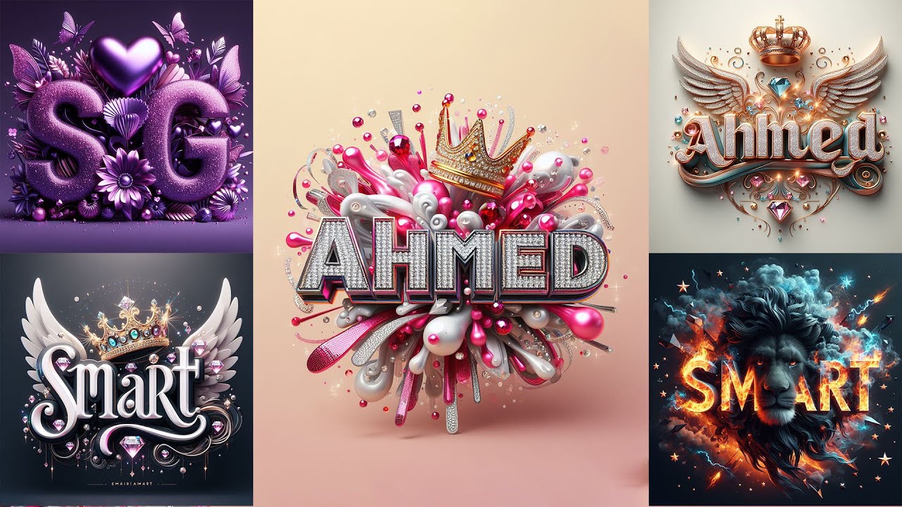 How to create trending images with YOUR NAME
