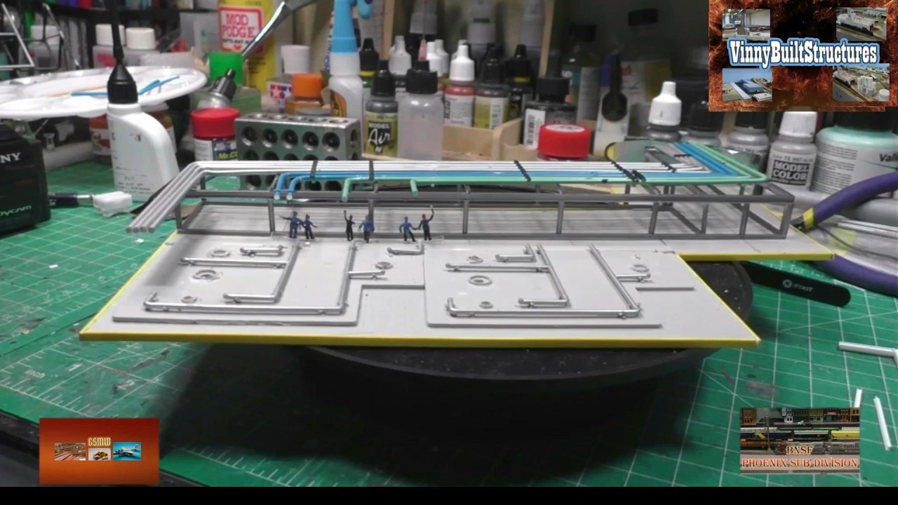#https://miniatureindustries.com #northislandrefinerypart3. #walthers #piperack  #nscale