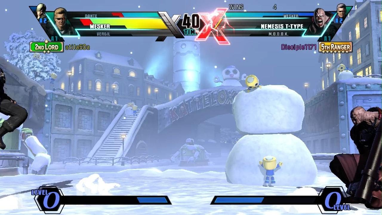 UMVC3: Wesker Sliminess 5