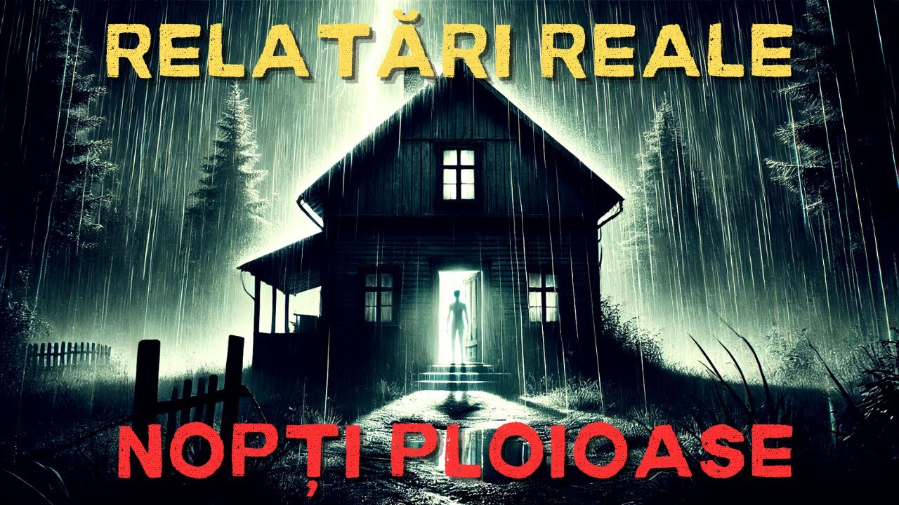 7 POVEȘTI REALE DE GROAZĂ - NOPȚI PLOIOASE (RELATĂRI REALE PE FONDUL SUNETULUI PLOII)