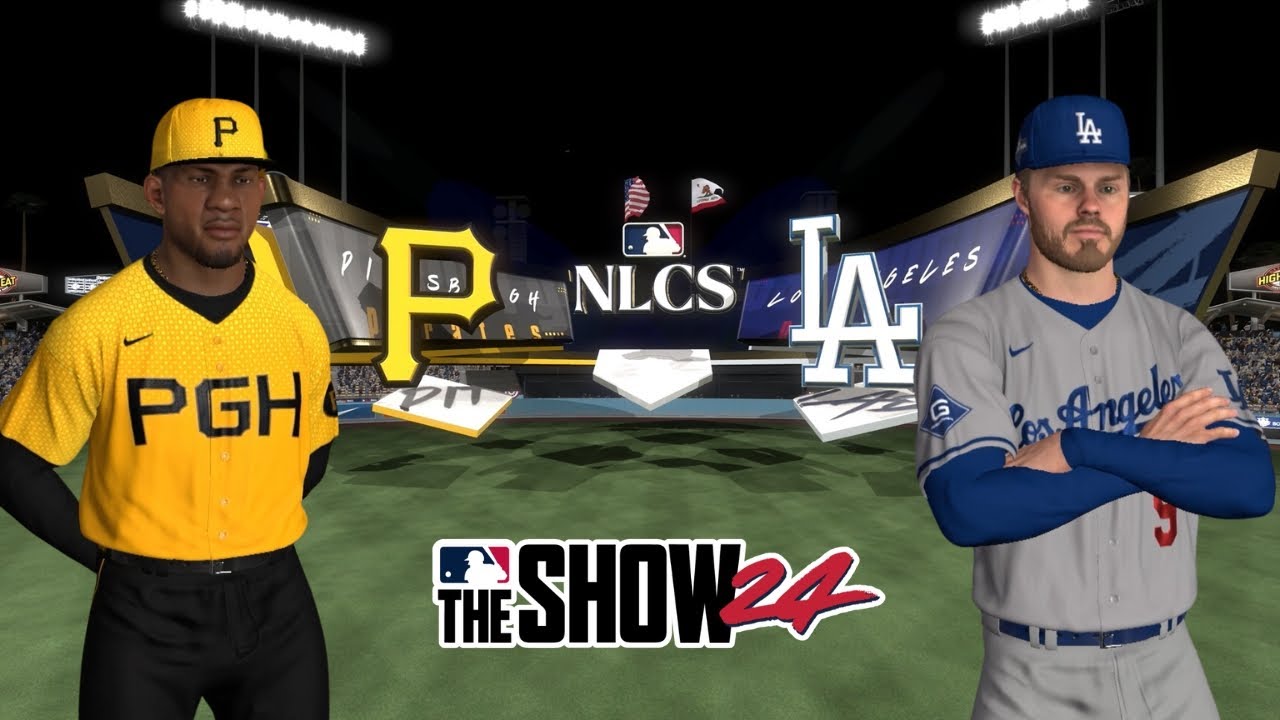 Pirates Vs Dodgers Games 5 and 6 NLCS | MLB The Show 24