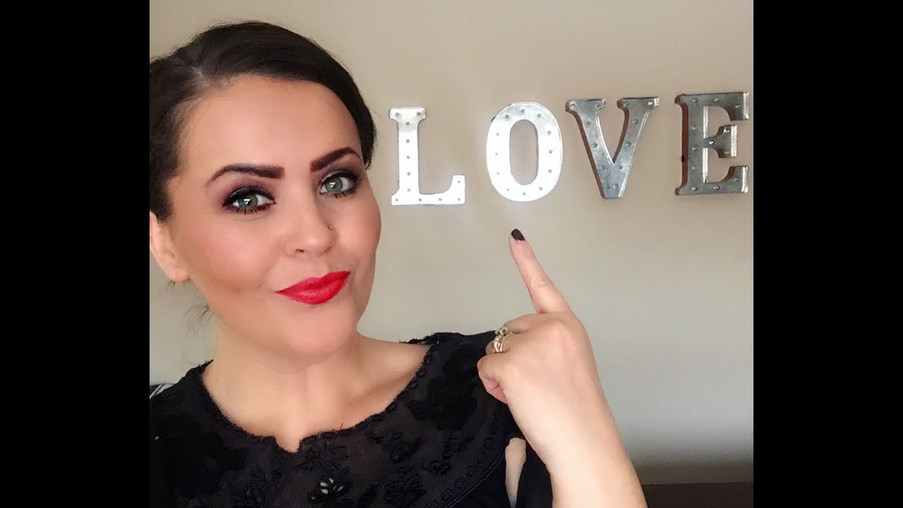 EASY GLAMOROUS MAKEUP | RED LIPS | DRAMATIC MAKEUP | BRECKHOUSE