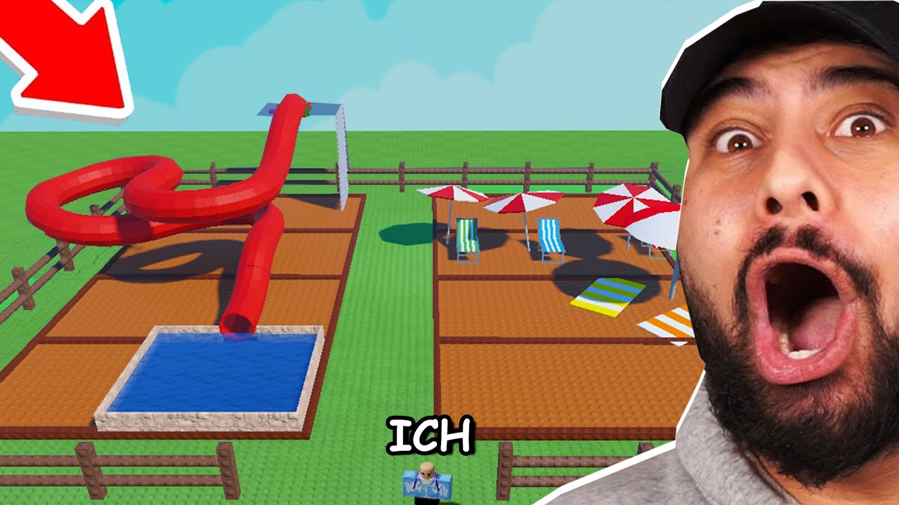 Ich baue ein XXL WASSERPARK in Roblox GROW a GARDEN!
