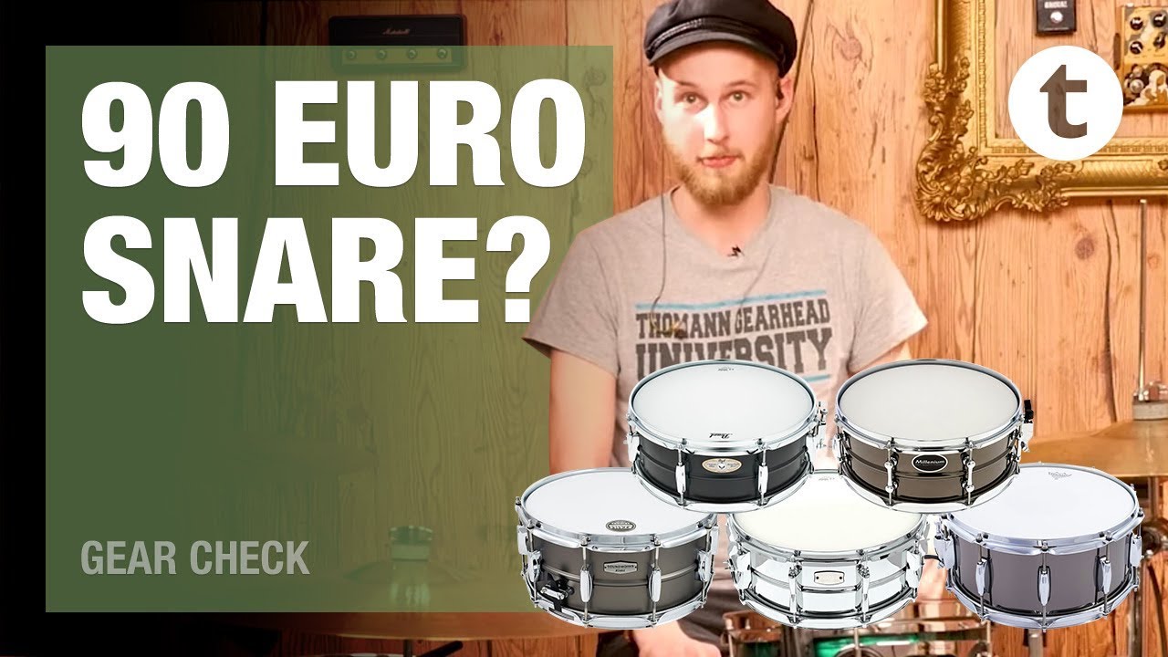Top 5 | Best Budget Snare Drums | Demo | Thomann