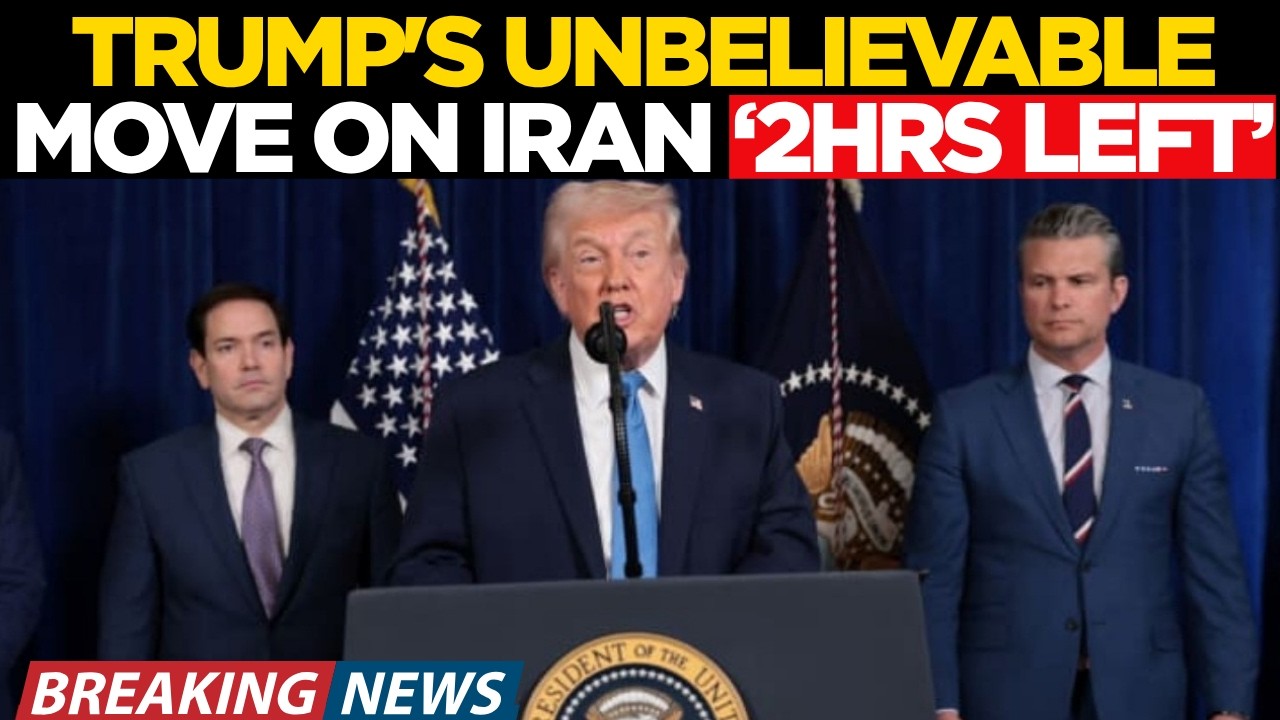 Trump On Iran LIVE | Donald Trump Makes Very Big Announcement | US News LIVE | War News Live