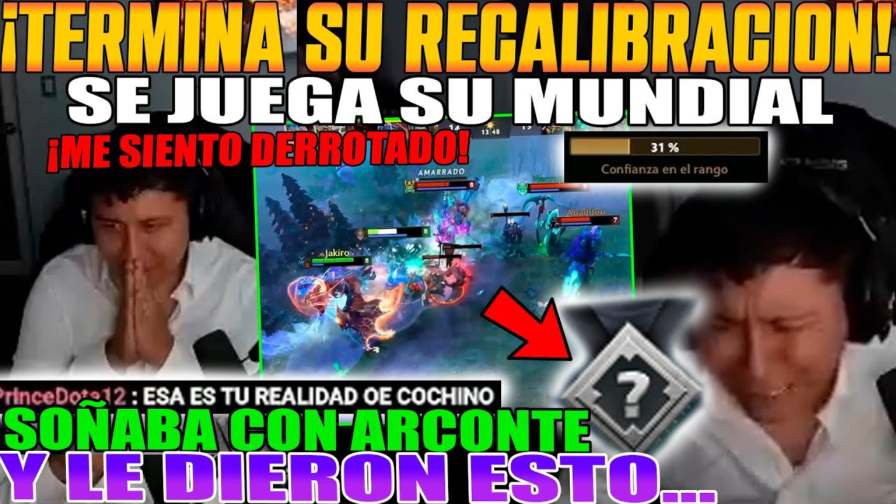 TERMINA SU RECALIBRACION!! MACARIUS SE JUEGA SU MUNDIAL. SOÑABA CON ARCONTE Y LE DIERON ESTO DOTA 2