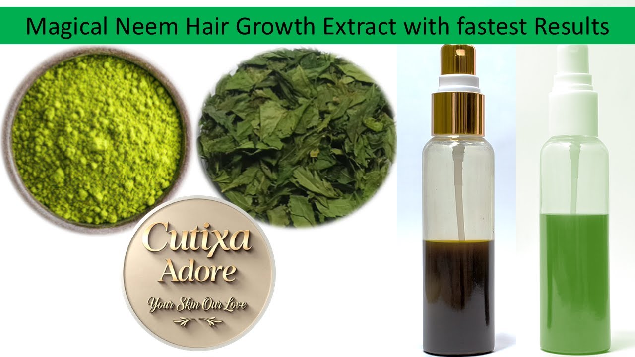 Neem Hair Miracle! Say Goodbye to Dandruff & Hair Fall in 7 Days | 2 Powerful DIY Extracts