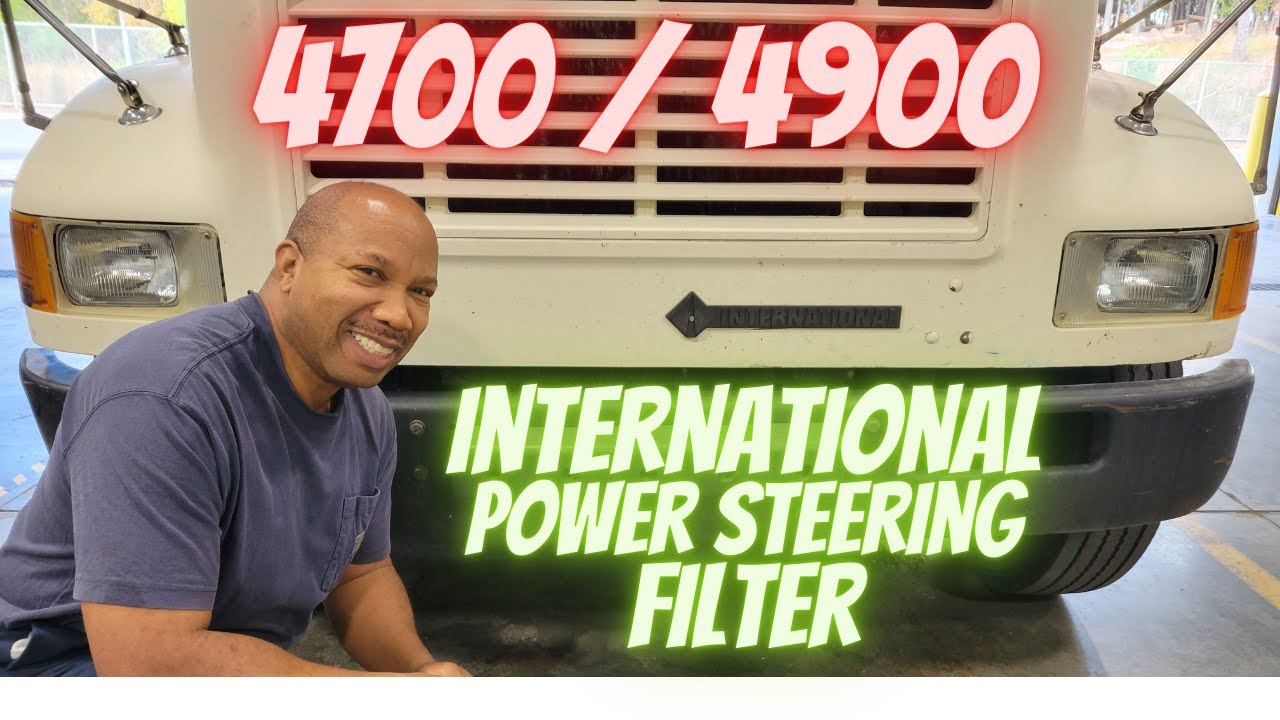 International 4700 and 4900 Power Steering Filter