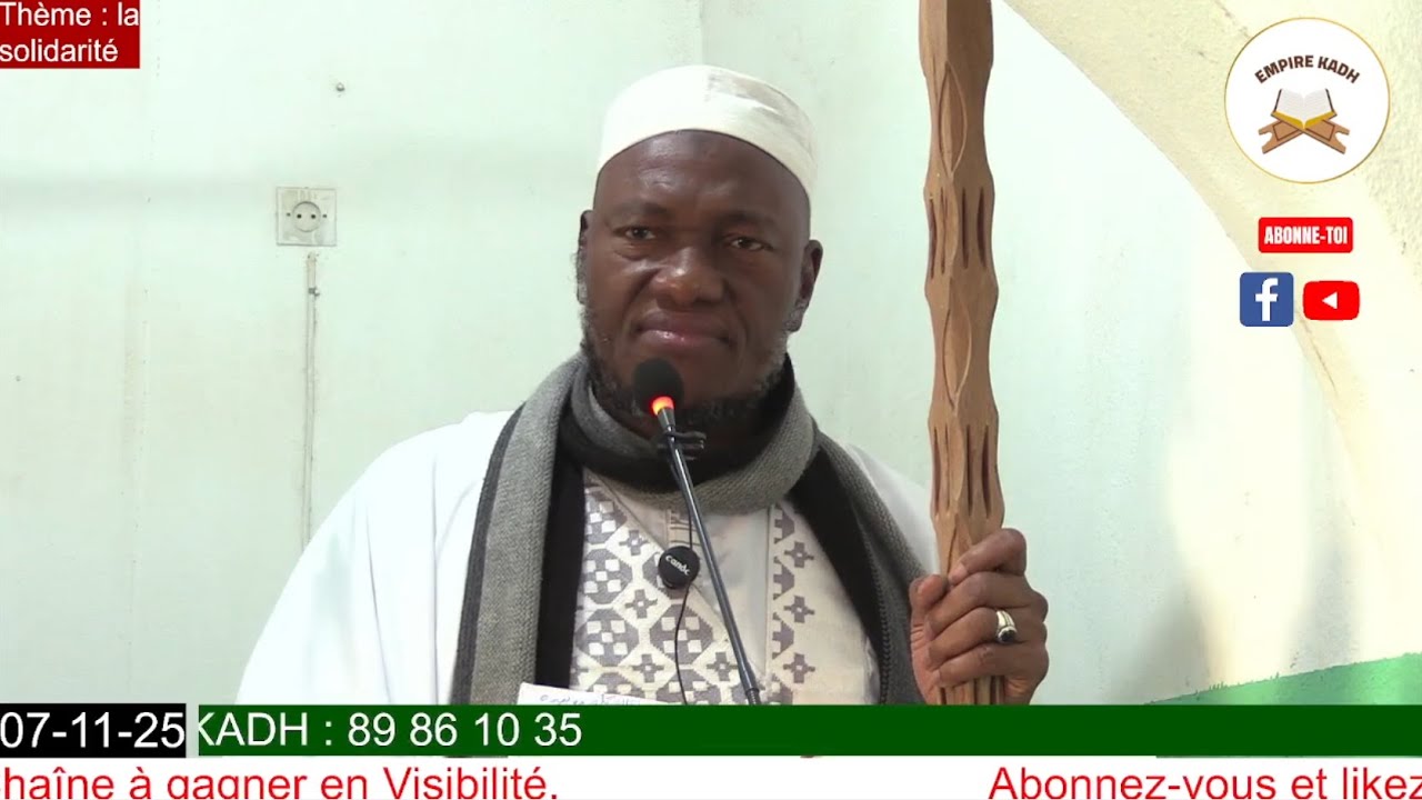 Imam Abdoulaye KOITA Sermon du Vendredi 07 Novembre 2025 Thème : la solidarité (Version Complète)