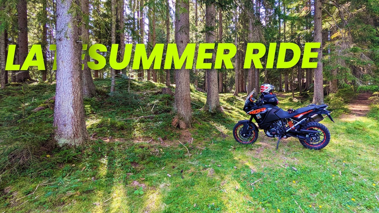 EIN TAG IM SPÄTSOMMER AUF DEM MOTORRAD DURCH DIE ZENTRALALPEN
