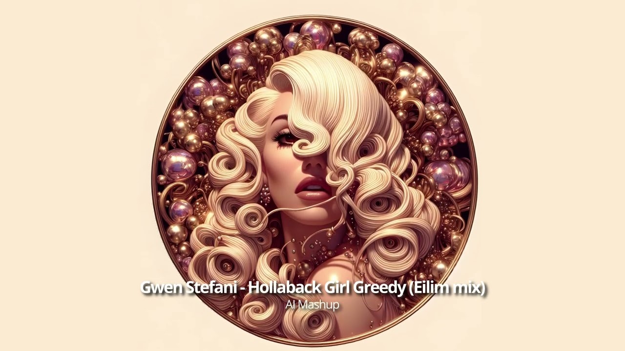 Gwen Stefani - Hollaback Girl Greedy • AI Mashup