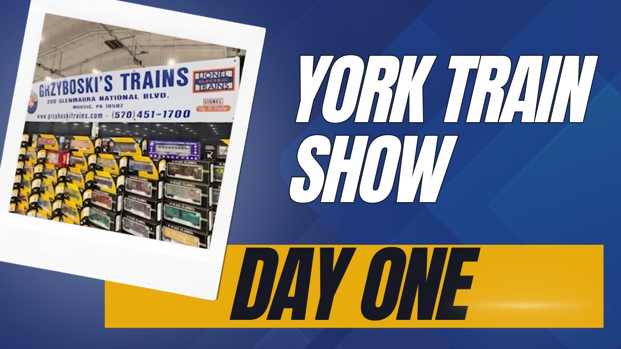 York Train Show, день 1!!