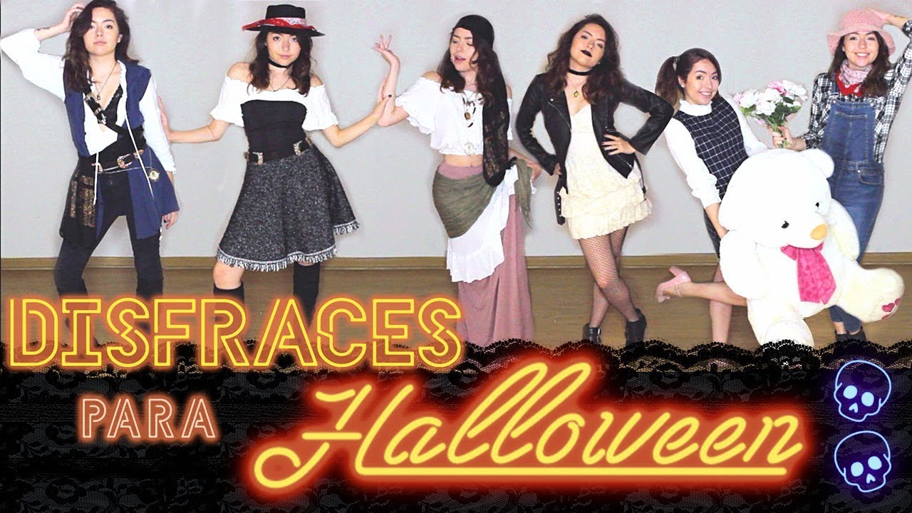 DISFRACES para HALLOWEEN con tu PROPIA ROPA 💀 🎃  Ekaty