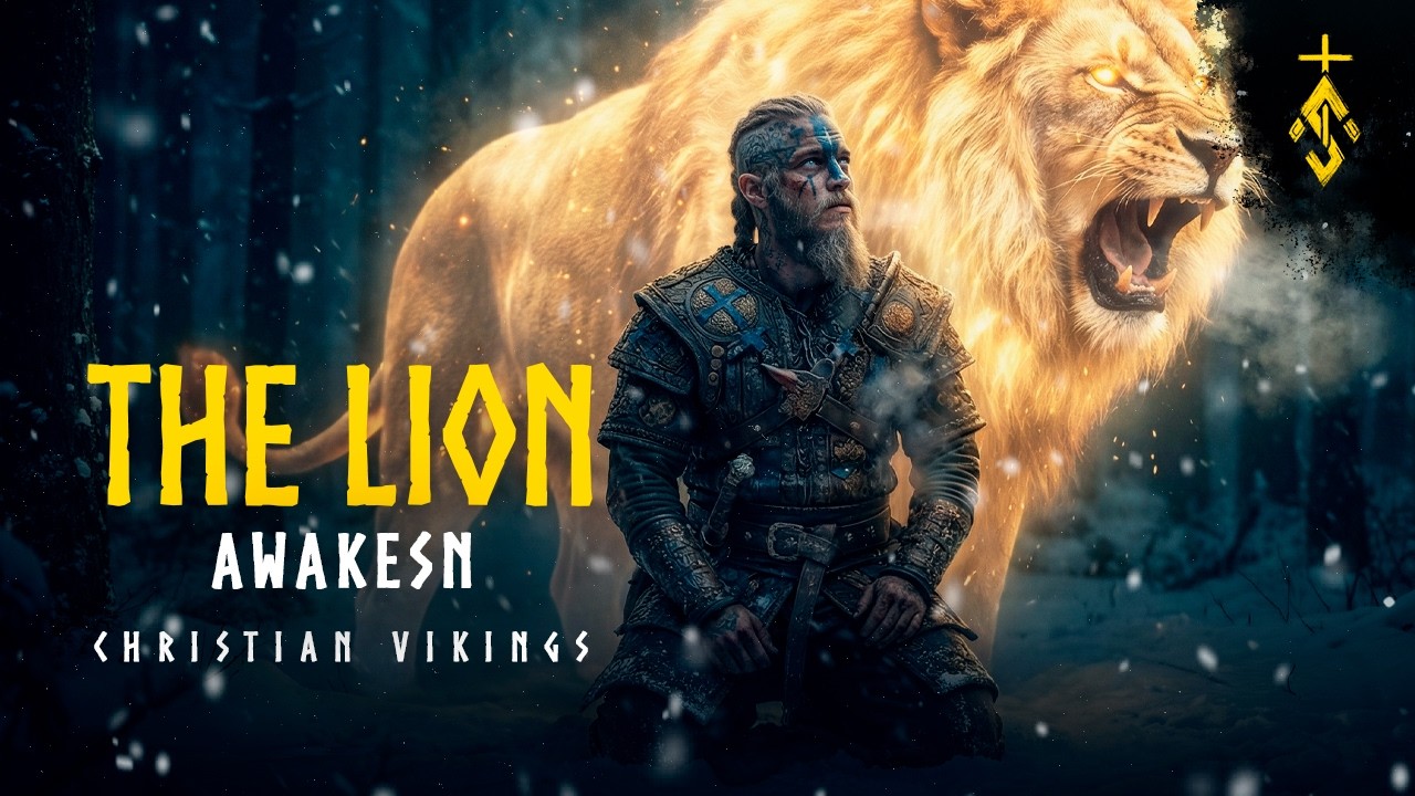 🦁 THE ROAR OF JUDAH: Lion of the North (Viking Christian Battle Chant | Revelation 5:5)