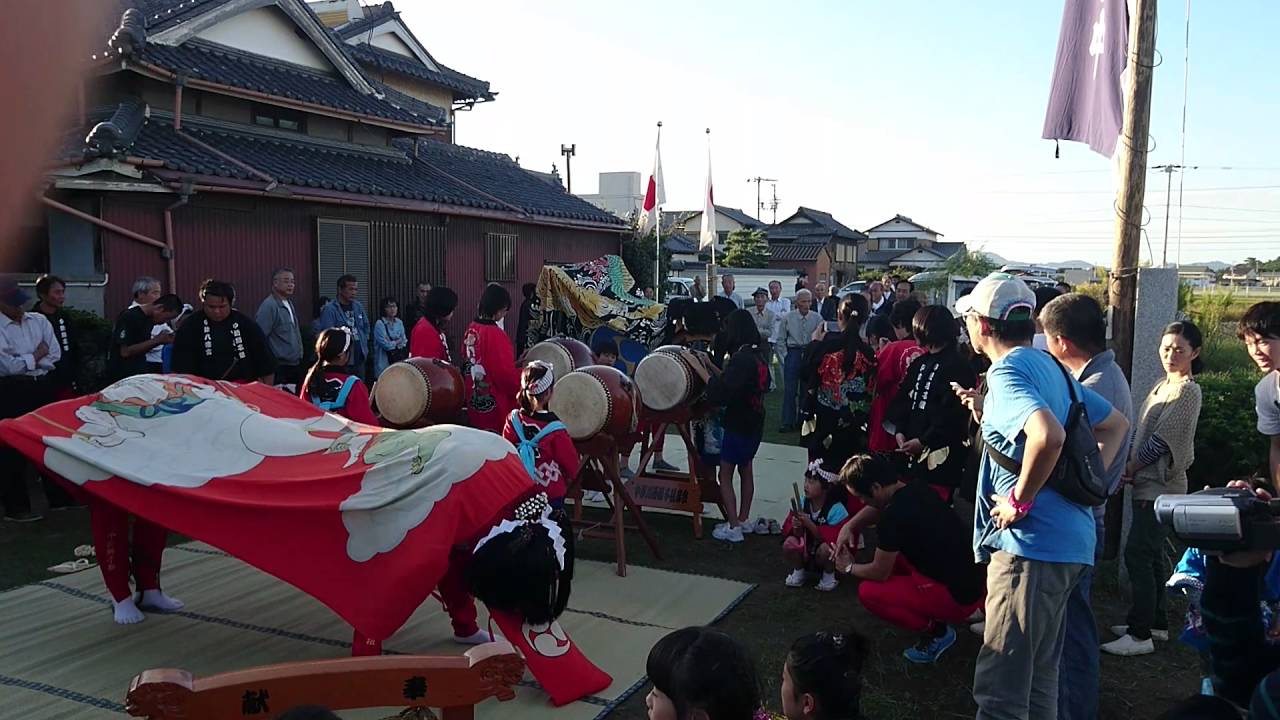 中津八幡宮大祭2016～獅子を交換編～