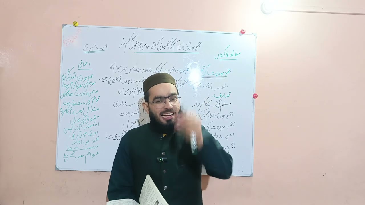 Jamhori Nizam Ki Kamyabi K Liye Siasi Jamatun Ka Kirdar / Role Of Political Parties For Democracy