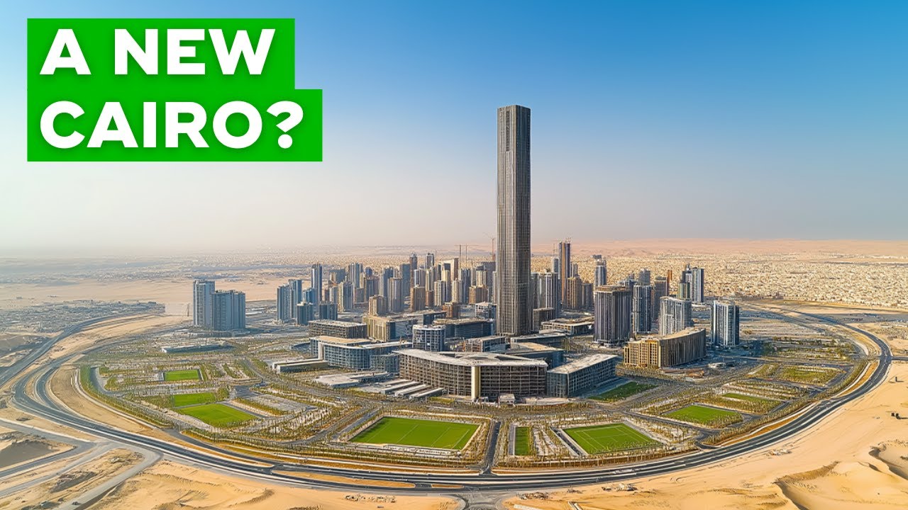 Construction UPDATE - Egypt's New $58BN City In The Desert