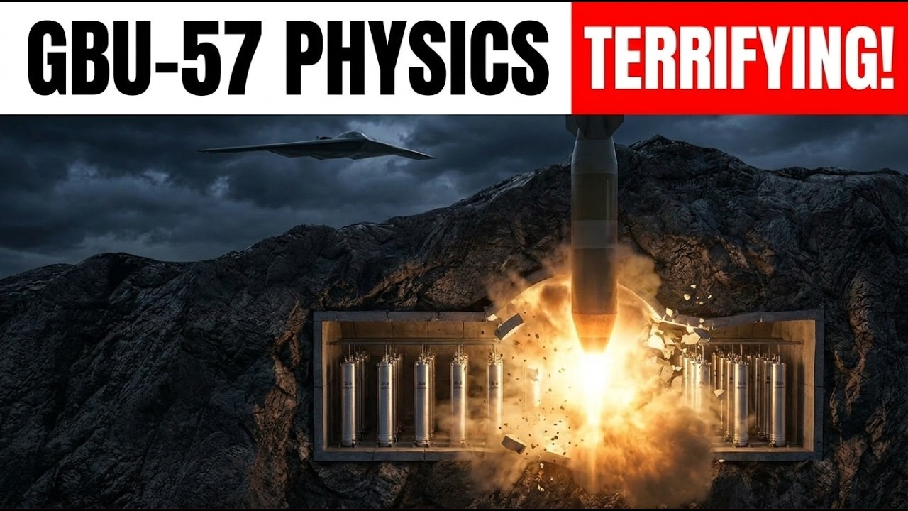 What The GBU-57 Actually Did To Iran's Tunnels &mdash; The Physics Is Worse Than Anyone Reported