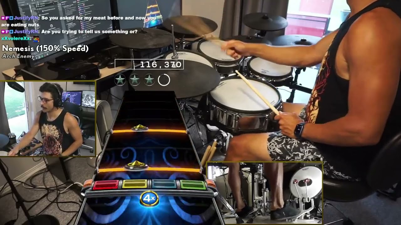 Nemesis (150% Speed) by Arch Enemy - Pro Drums FC