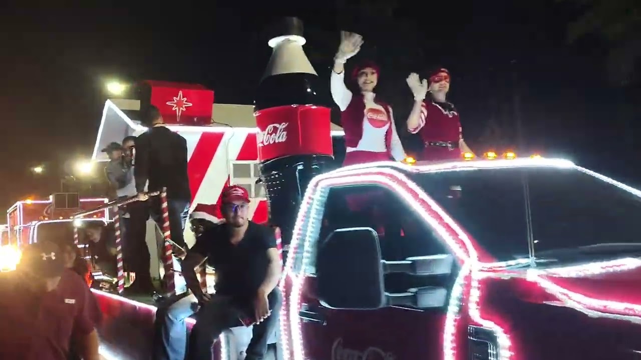 Caravana navideña Coca Cola 2025