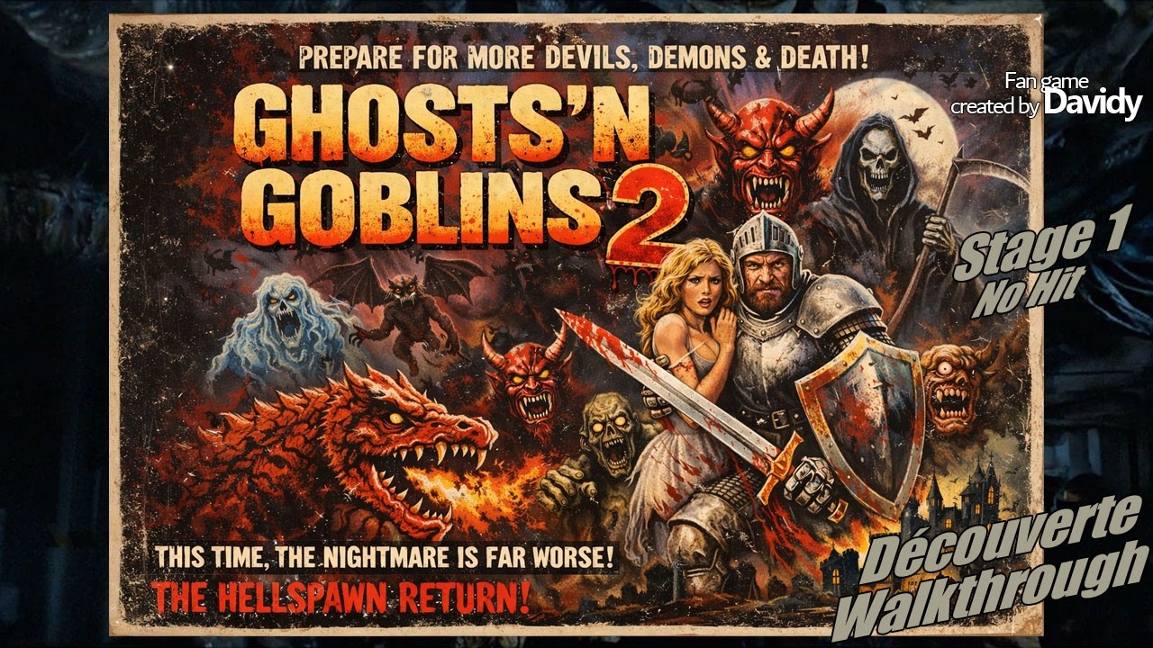 Ghosts’n Goblins 2 (Davidy) Stage 1
