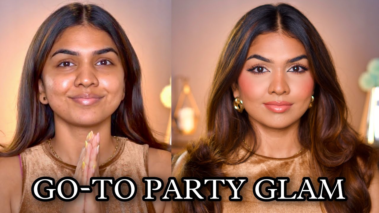 MY GO-TO PARTY GLAM | Ft. @Myntra  | #MyntraGoForIt