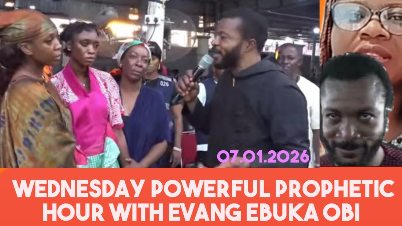 Wednesday powerful prophetic hour with Evang Ebuka Obi#zionprayermovementoutreachlive 