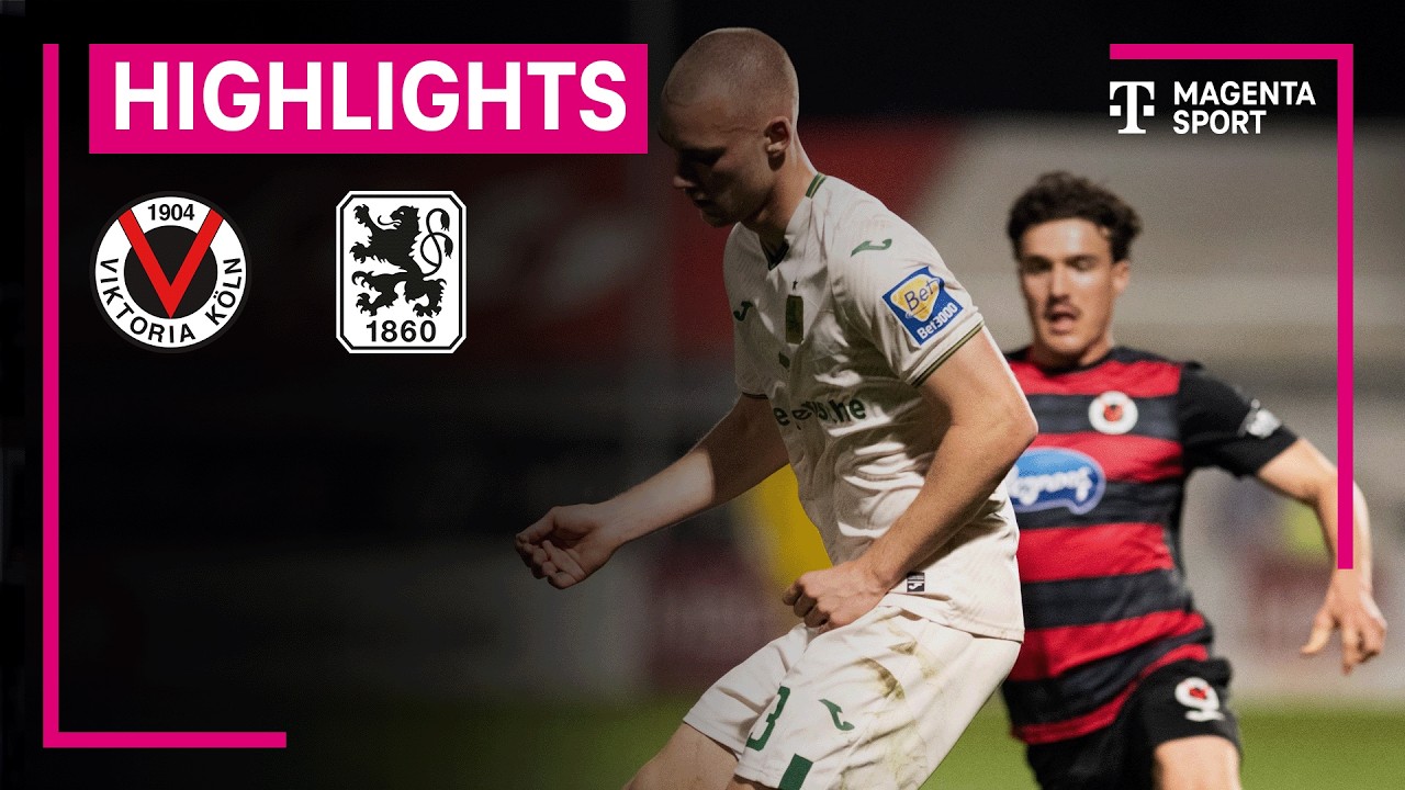 FC Viktoria Köln - TSV 1860 München | Highlights 3. Liga | MAGENTA SPORT