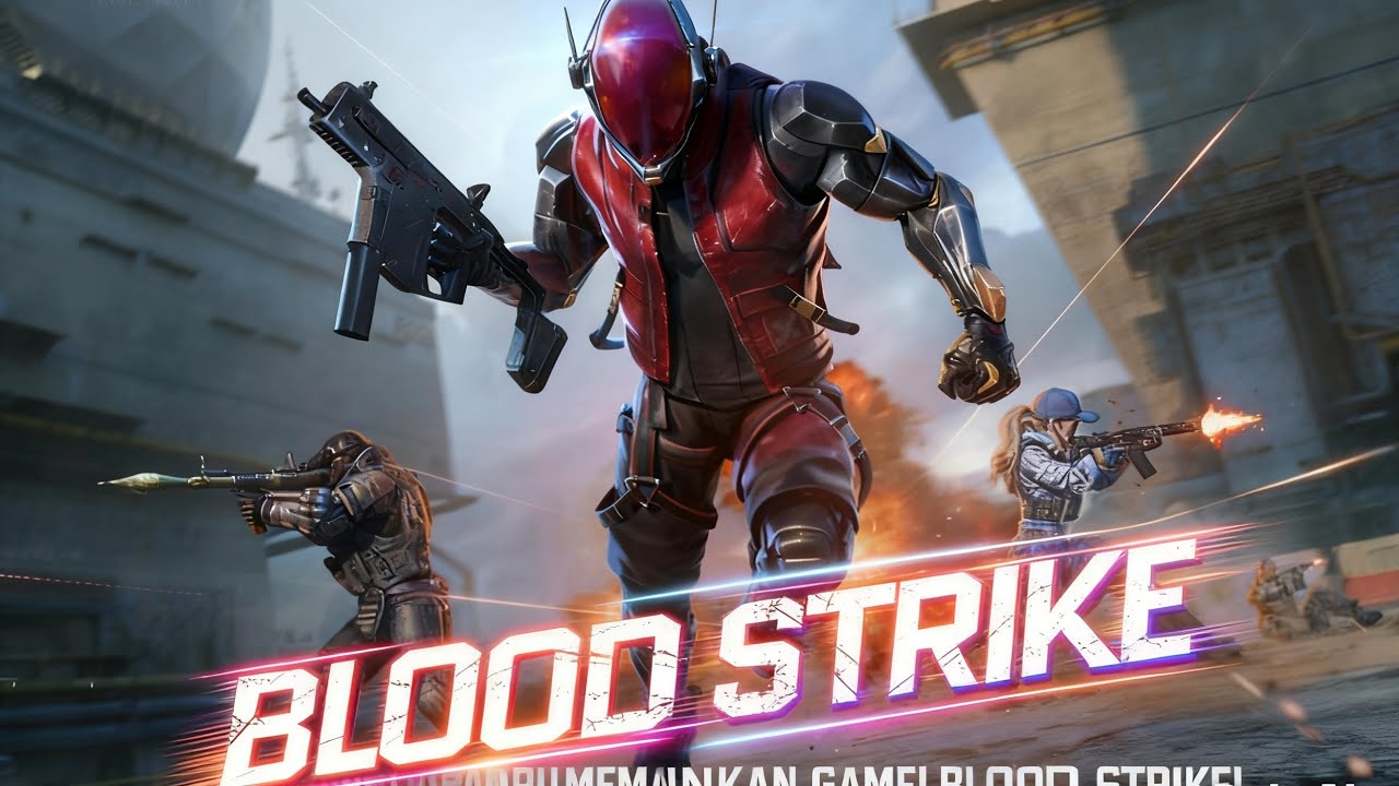 BANG LAMBO BARU MEMAINKAN GEME ! BLOOD STRIKE ! UDAH JAGO MULUU !!!
