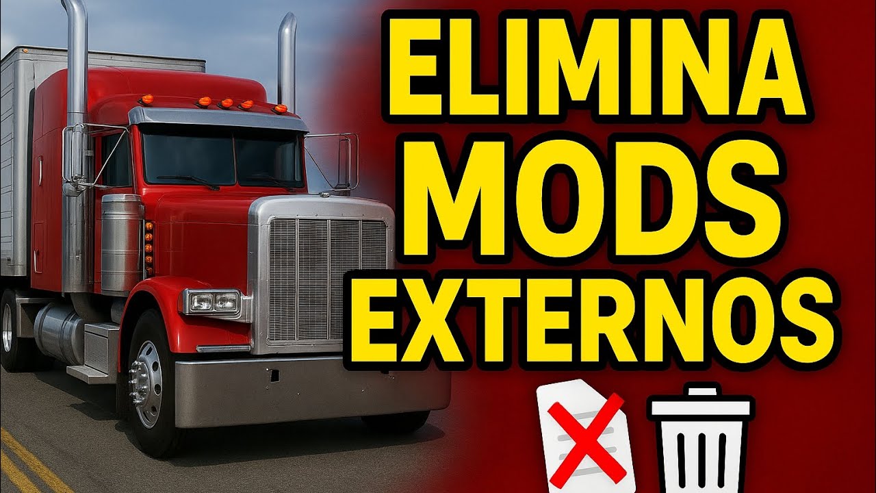 Elimina mods Externos de ATS ¡Fácil y rápido! 🤯