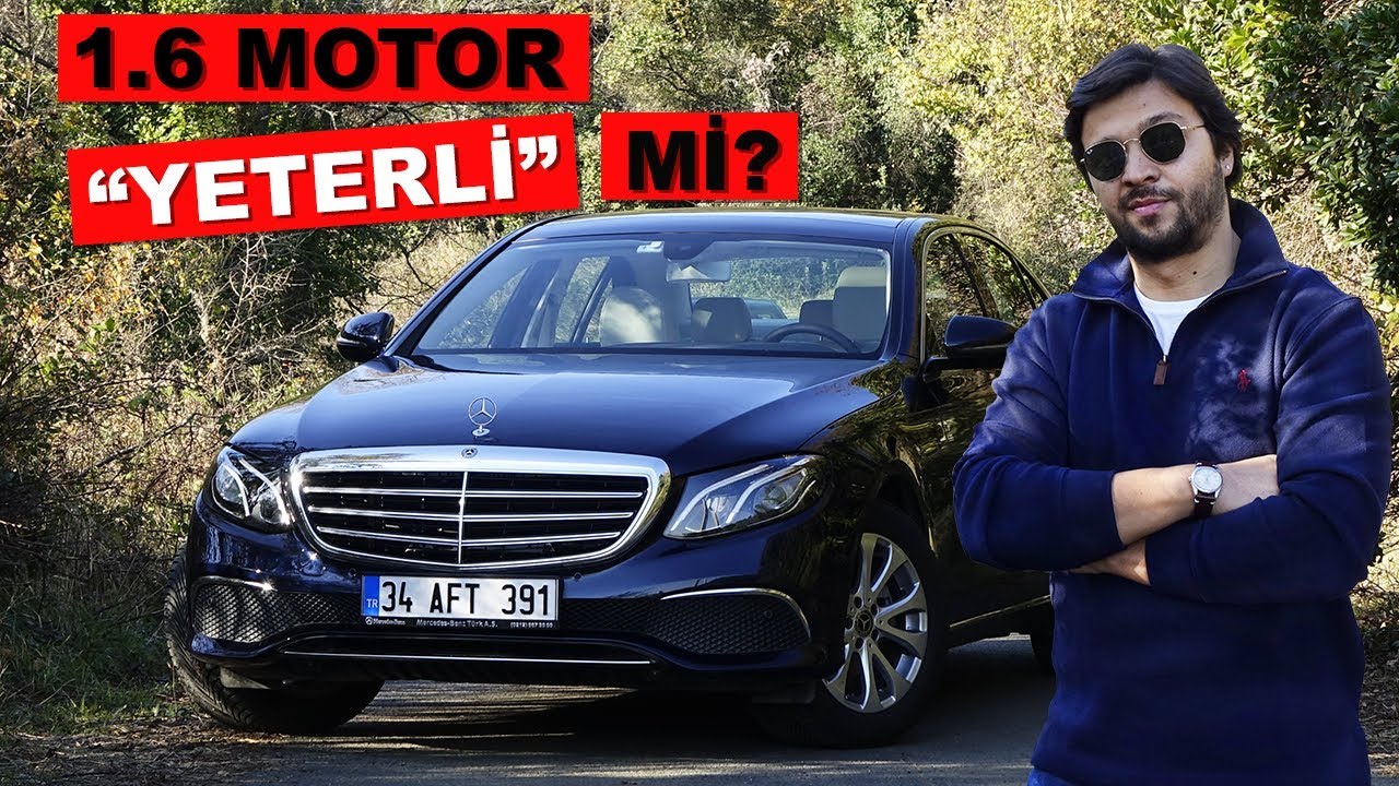Mercedes E180 Test S&uuml;r&uuml;ş&uuml;
