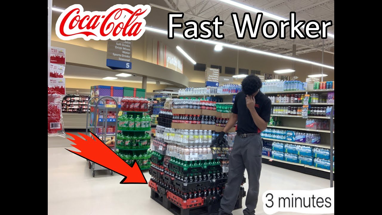DAY IN THE LIFE OF A COCA COLA MERCHANDISER/BECOME FASTER