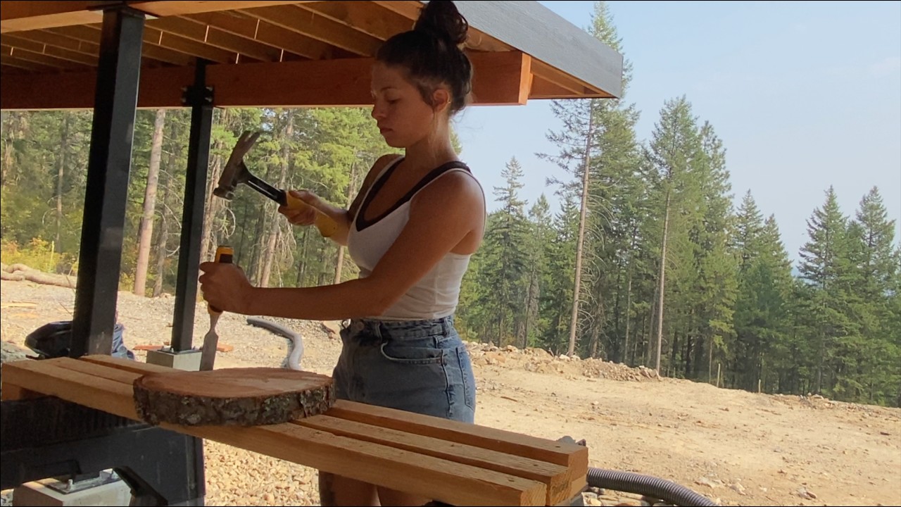 Working on Wood cookies + Moving a 400 lbs tub!