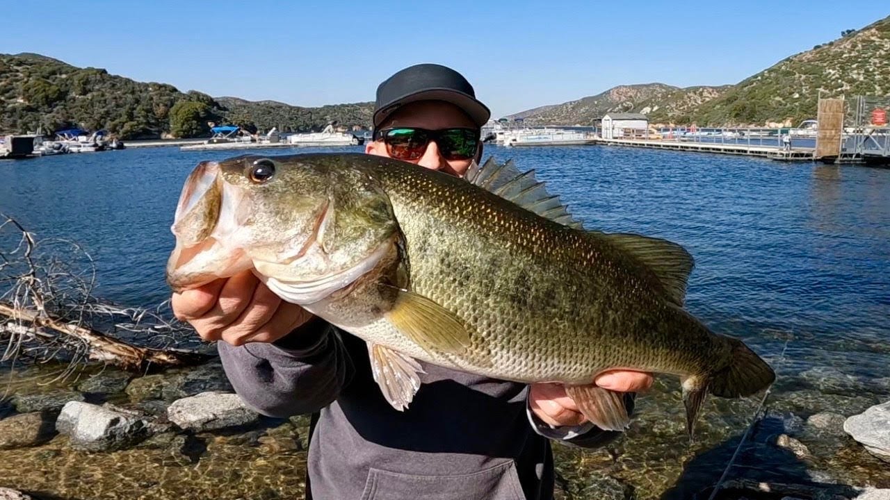 Fishing and Camping Silverwood Lake! (Largemouth Bass California)