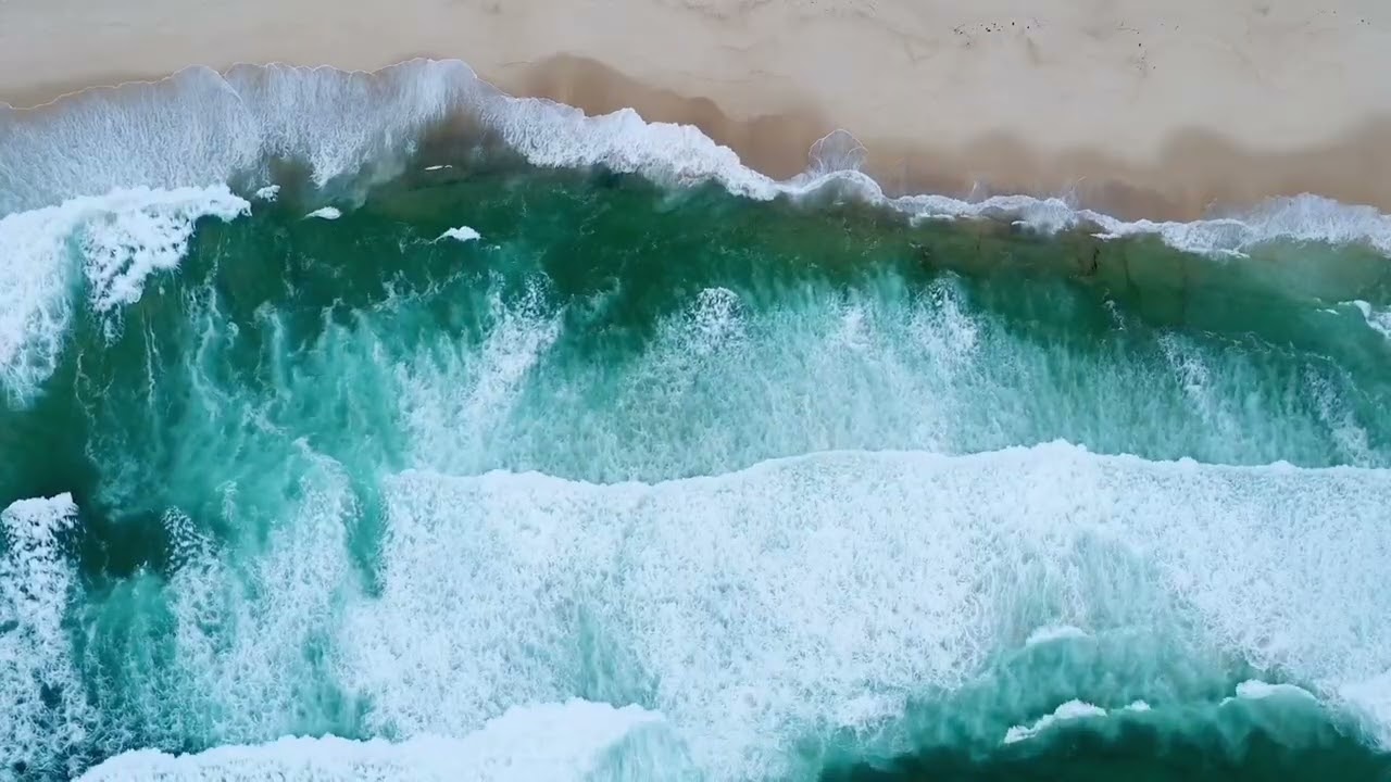 3 Hours of Relaxing Ocean Waves 🌊 Calm Sea Sounds for Sleep, Meditation & Stress Relief