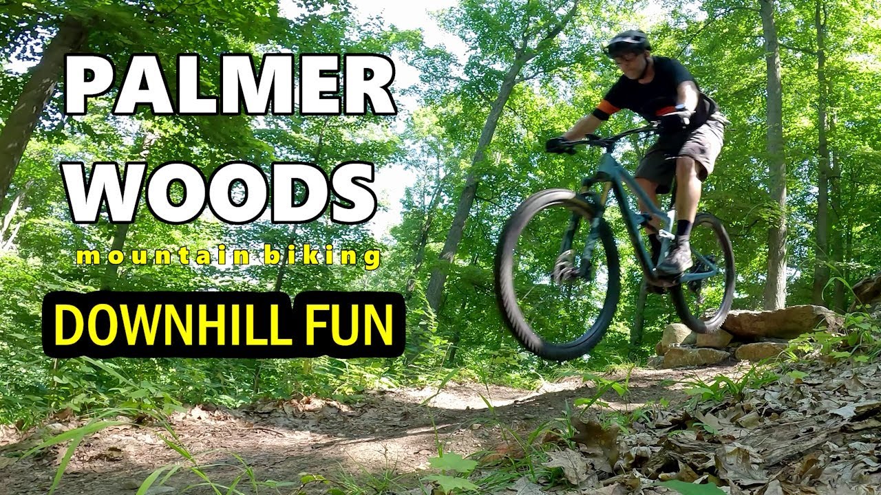 Palmer Woods Mountain Bike Trail - Some of the BEST Downhills in Lower Michigan