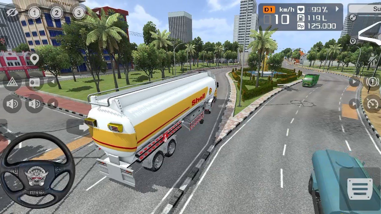 INSANE Shell Fuel Tanker Truck Drive 2026 | Part 2 – Beautiful City Highway & Traffic Challenge