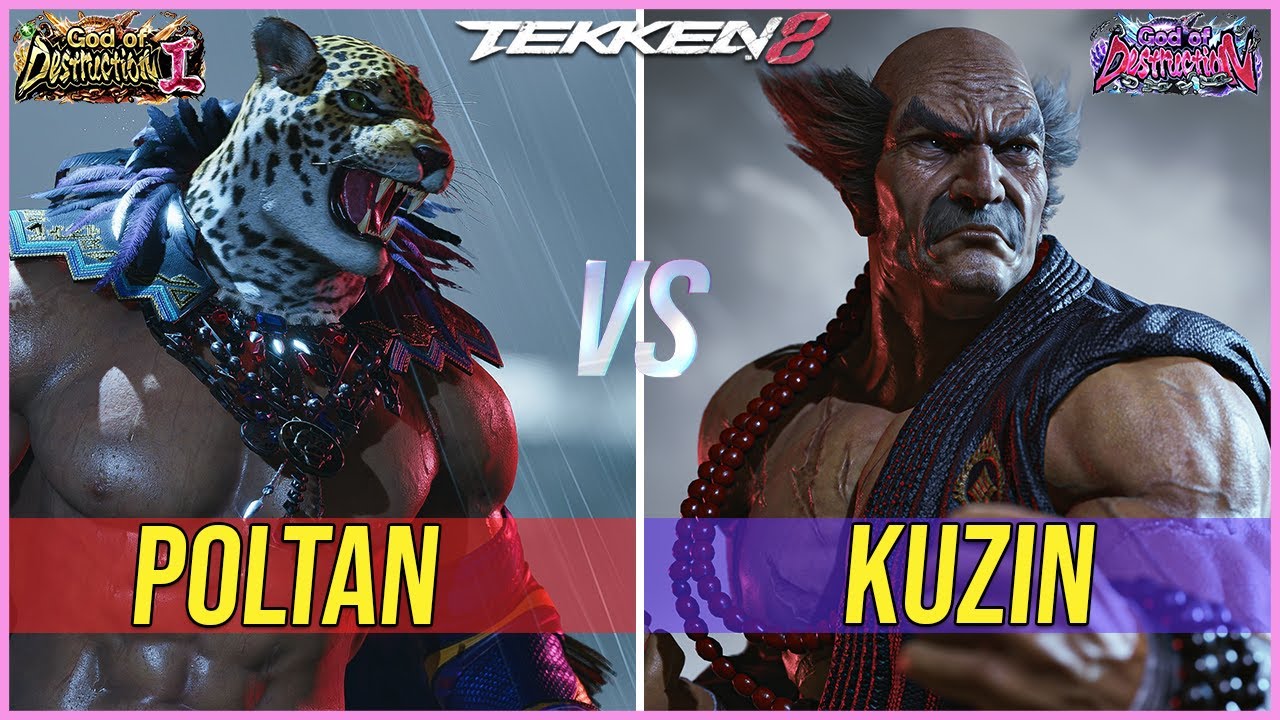 T8 🔥 Poltan (King) Vs Kuzin (Heihachi) 🔥 High Level Gameplay