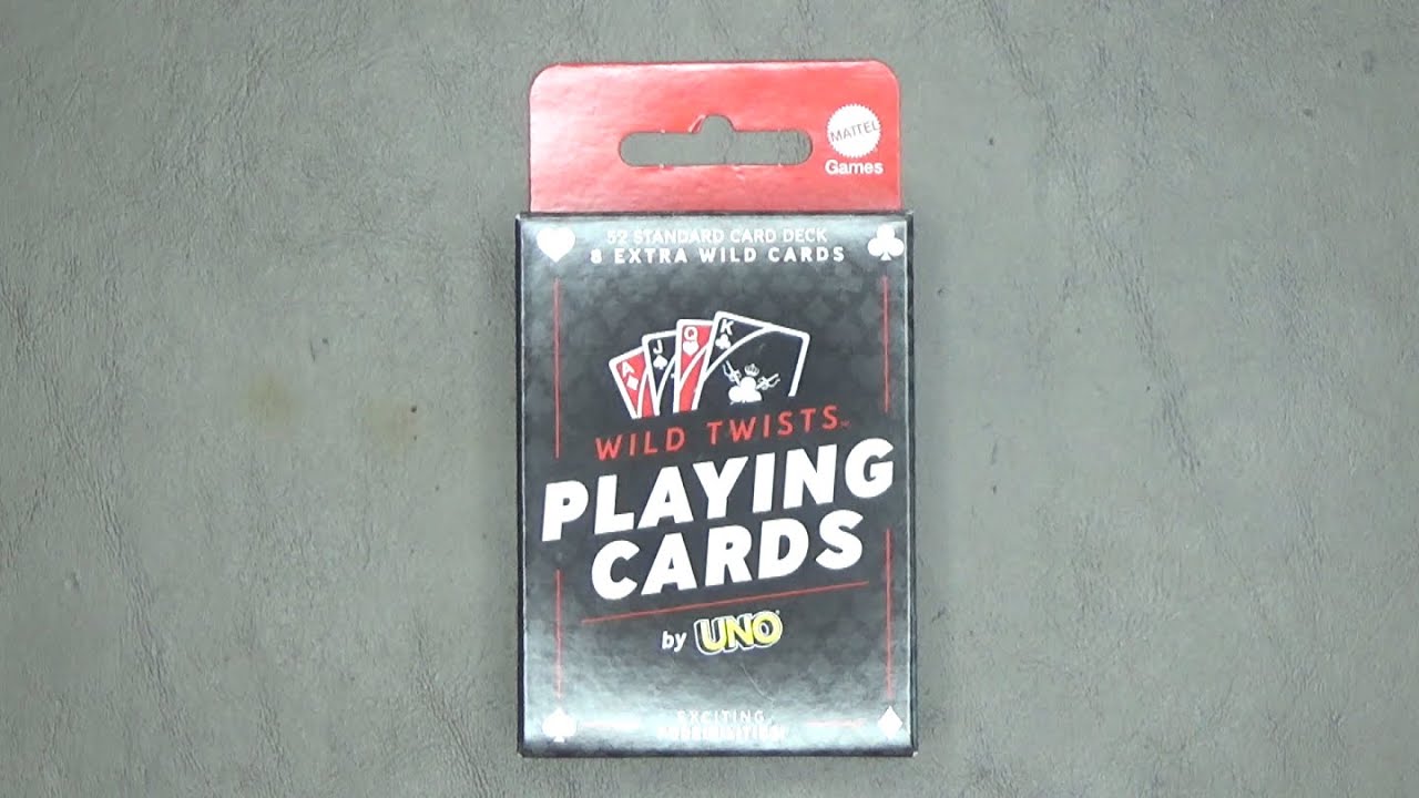 How To Play Wild Race(UNO Wild Twists Playing Cards)