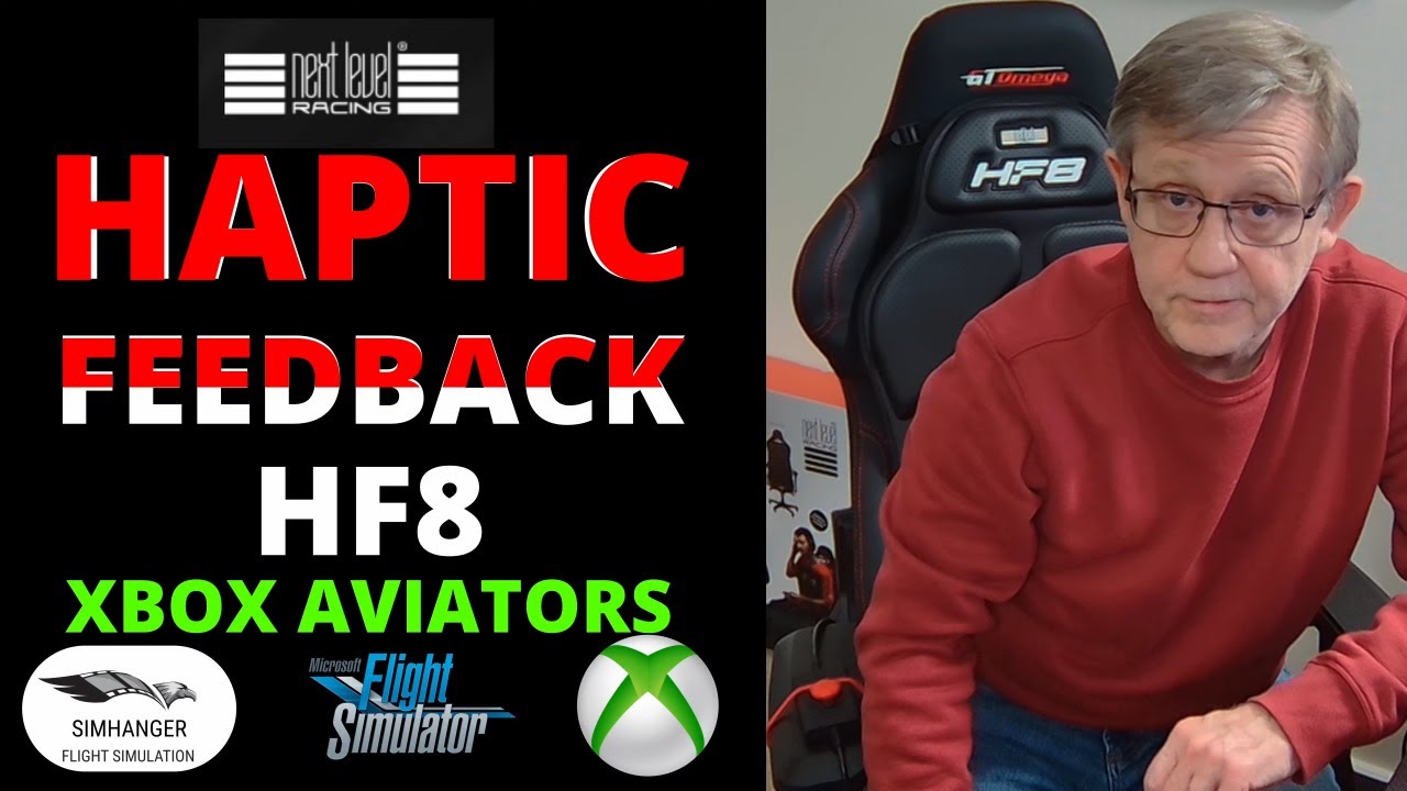 Xbox Aviators оживят ваш самолет | Тактильный коврик Next Level Racing HF8 | Теперь вы можете это...