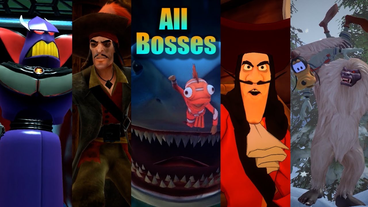 All Bosses | Kinect: Disneyland Adventures (Xbox 360)